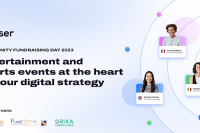 PARTNER EVENT "Community Fundraising Day 2023" - Entertainment and sports events at the heart of your digital strategy