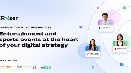 PARTNER EVENT "Community Fundraising Day 2023" - Entertainment and sports events at the heart of your digital strategy
